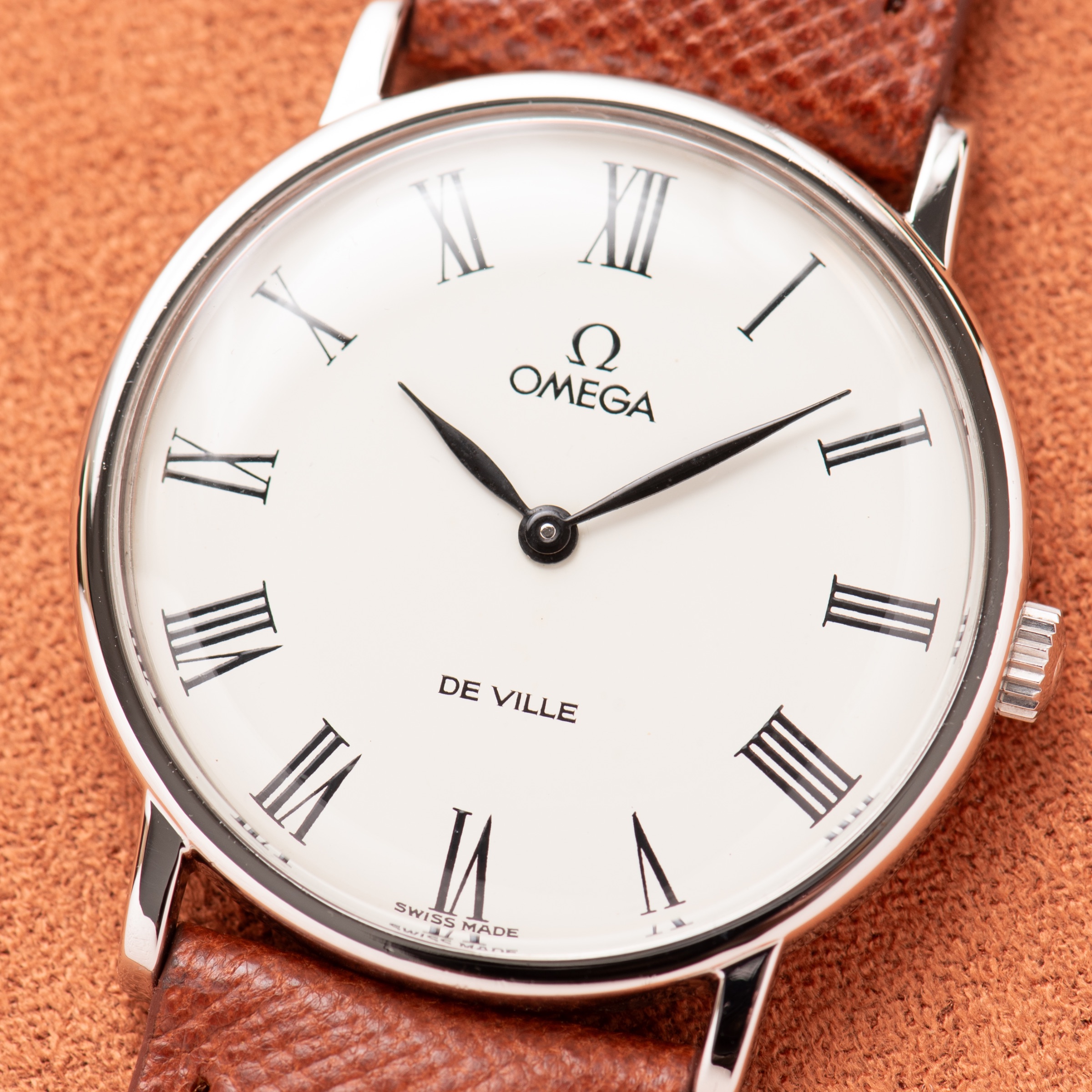 Zicht op Omega De Ville mechanisch — Ref. 111.0140 — 1977